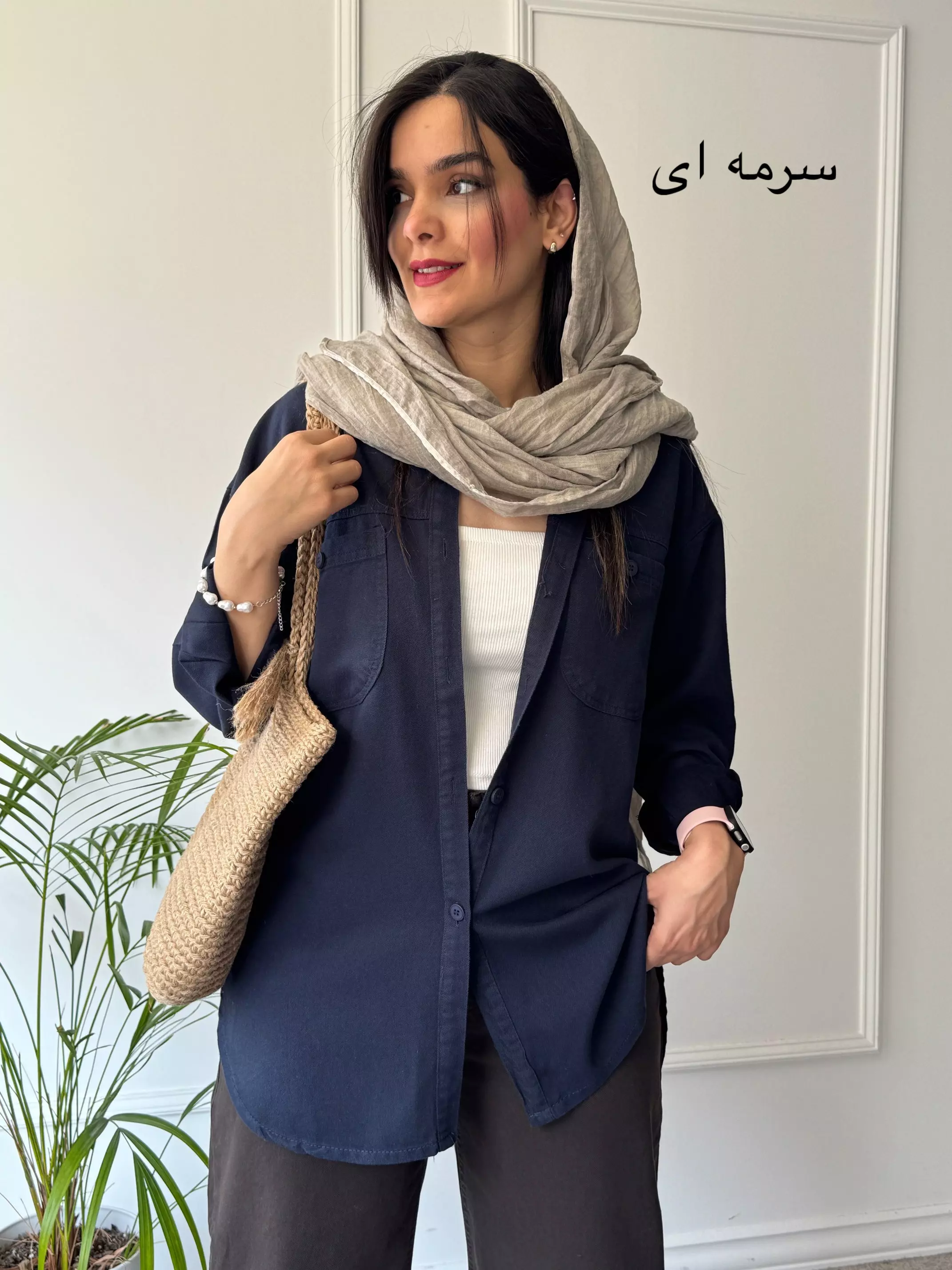مانتو کتان فریال